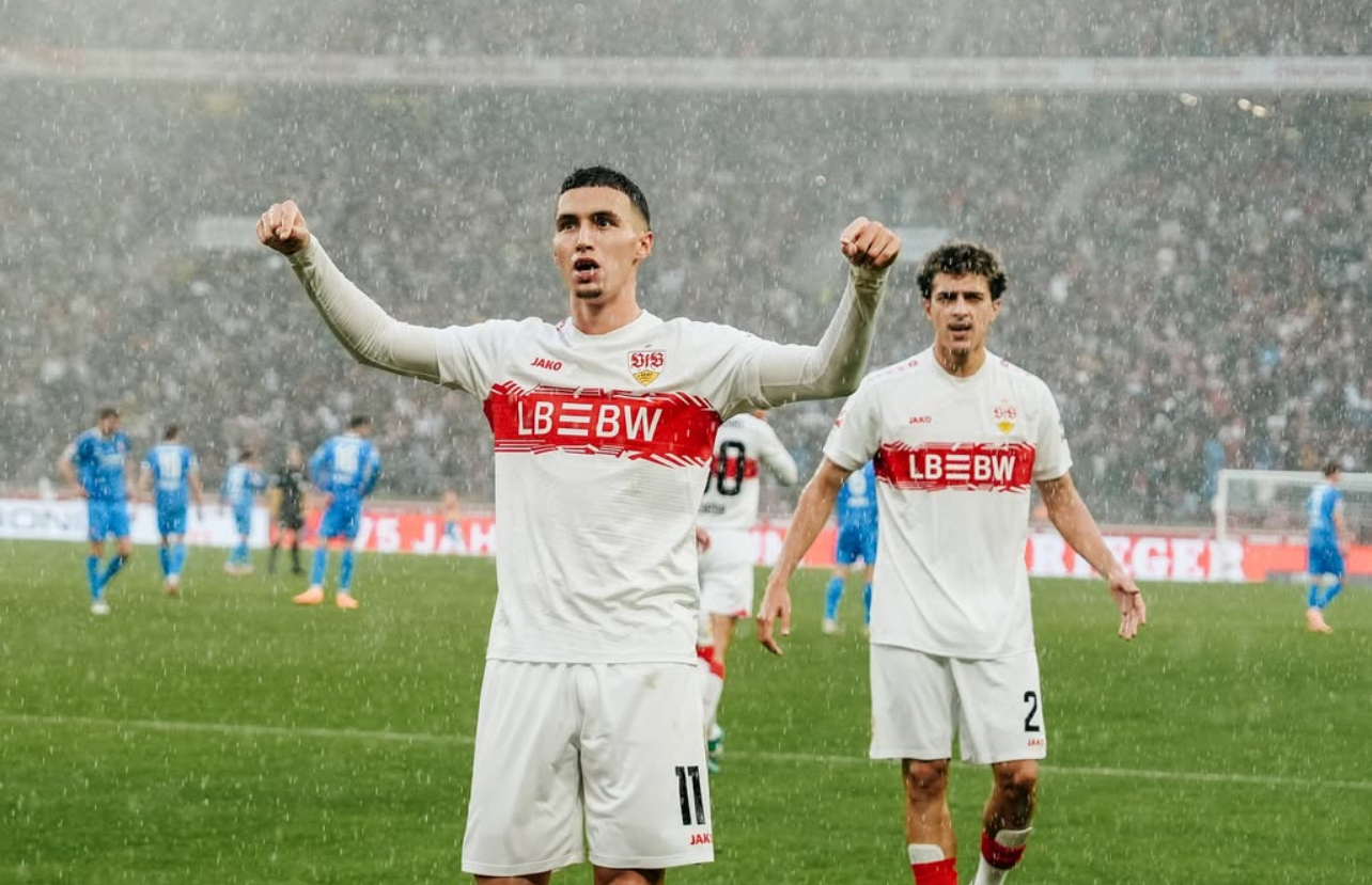 الخنوس يقود شتوتغارت لإنجاز غاب عنه لمدة 34 عاما