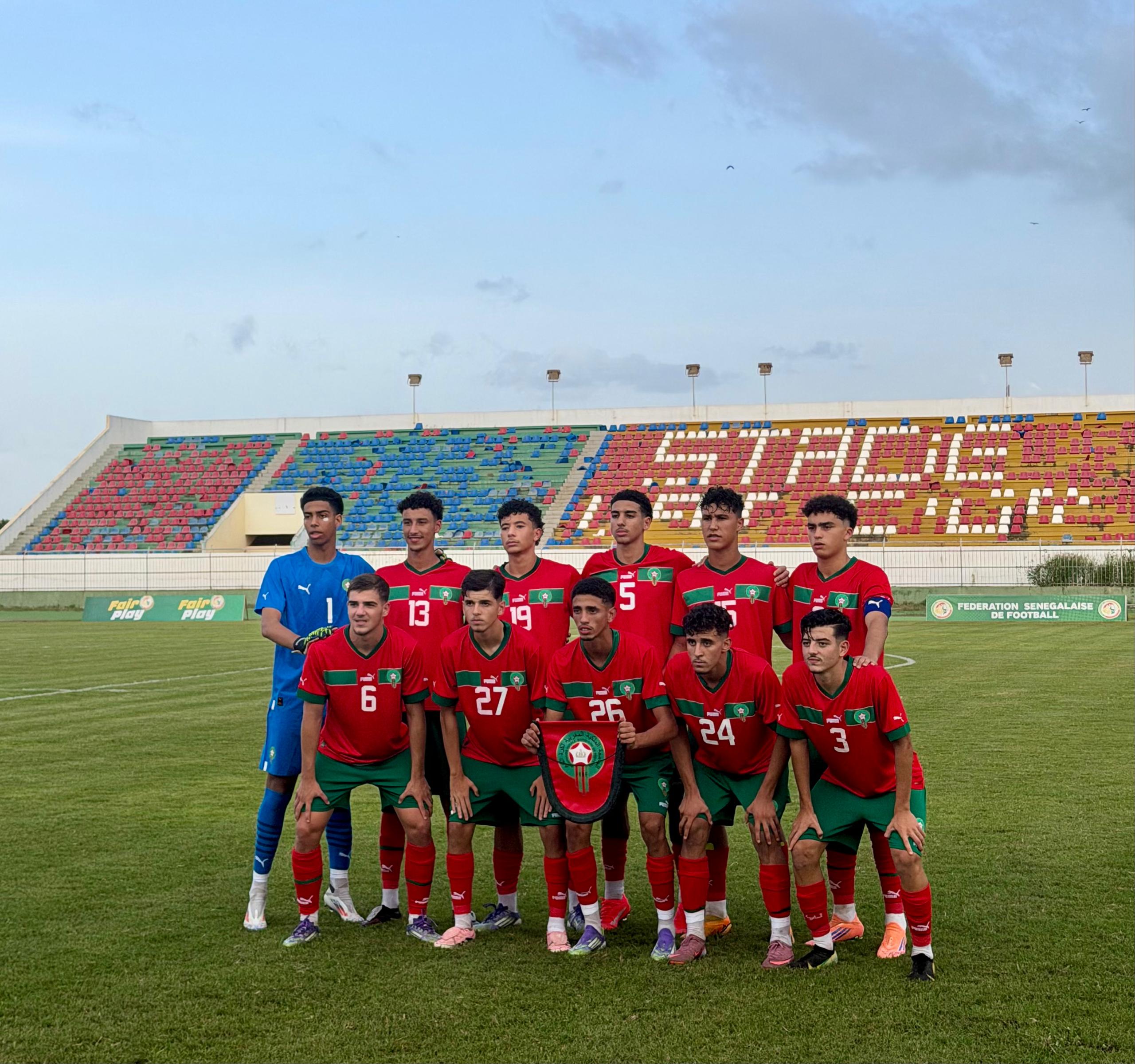 فتيان المغرب تعادلوا وديا أمام السينغال