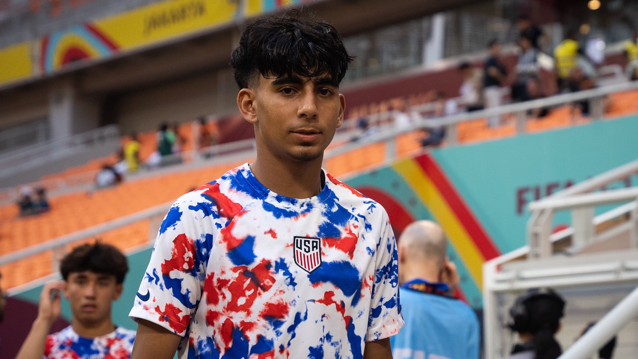 طه حبرون..لاعب من أصل مغربي يواجه الأشبال مع أبناء العم سام