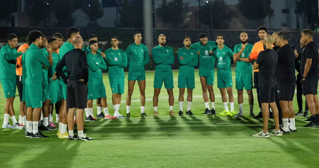 حصة تدريبية ثانية للفريق الوطني اليوم الثلاثاء