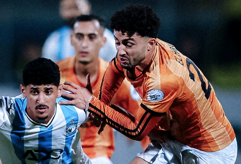 شوط أول أبيض بين بيراميدز ونهضة بركان