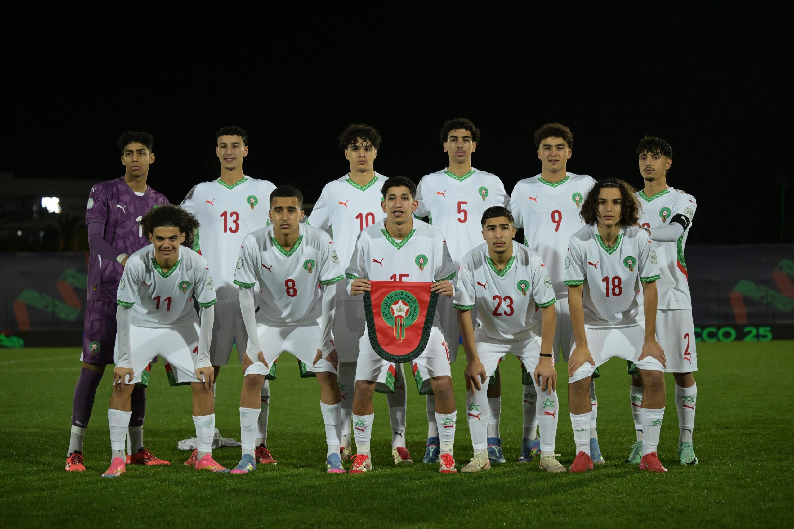 لائحة منتخب أقل من 17 سنة لمواجهة السنغال