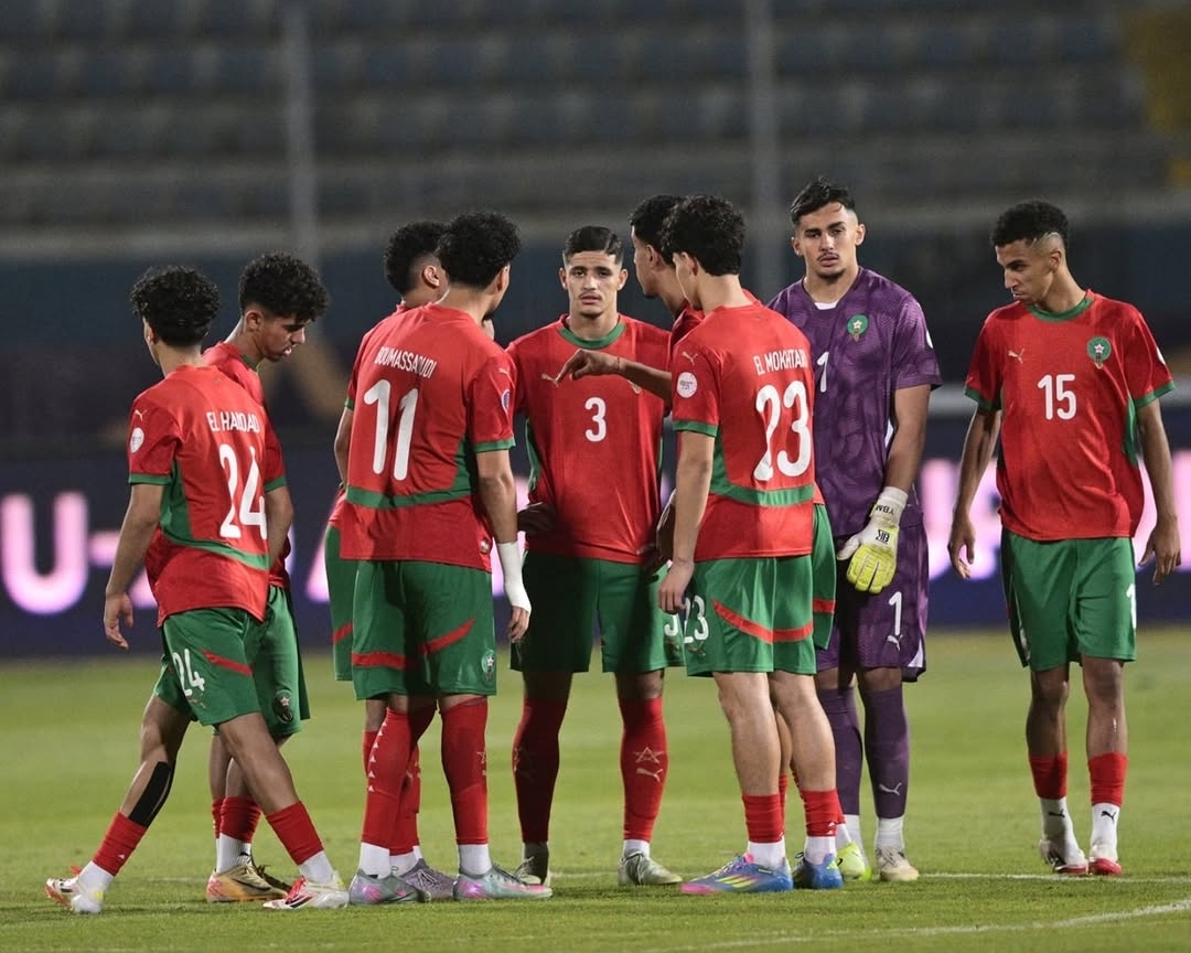 تشكيلة المنتخب المغربي أقل من 20 سنة لمواجهة البرازيل