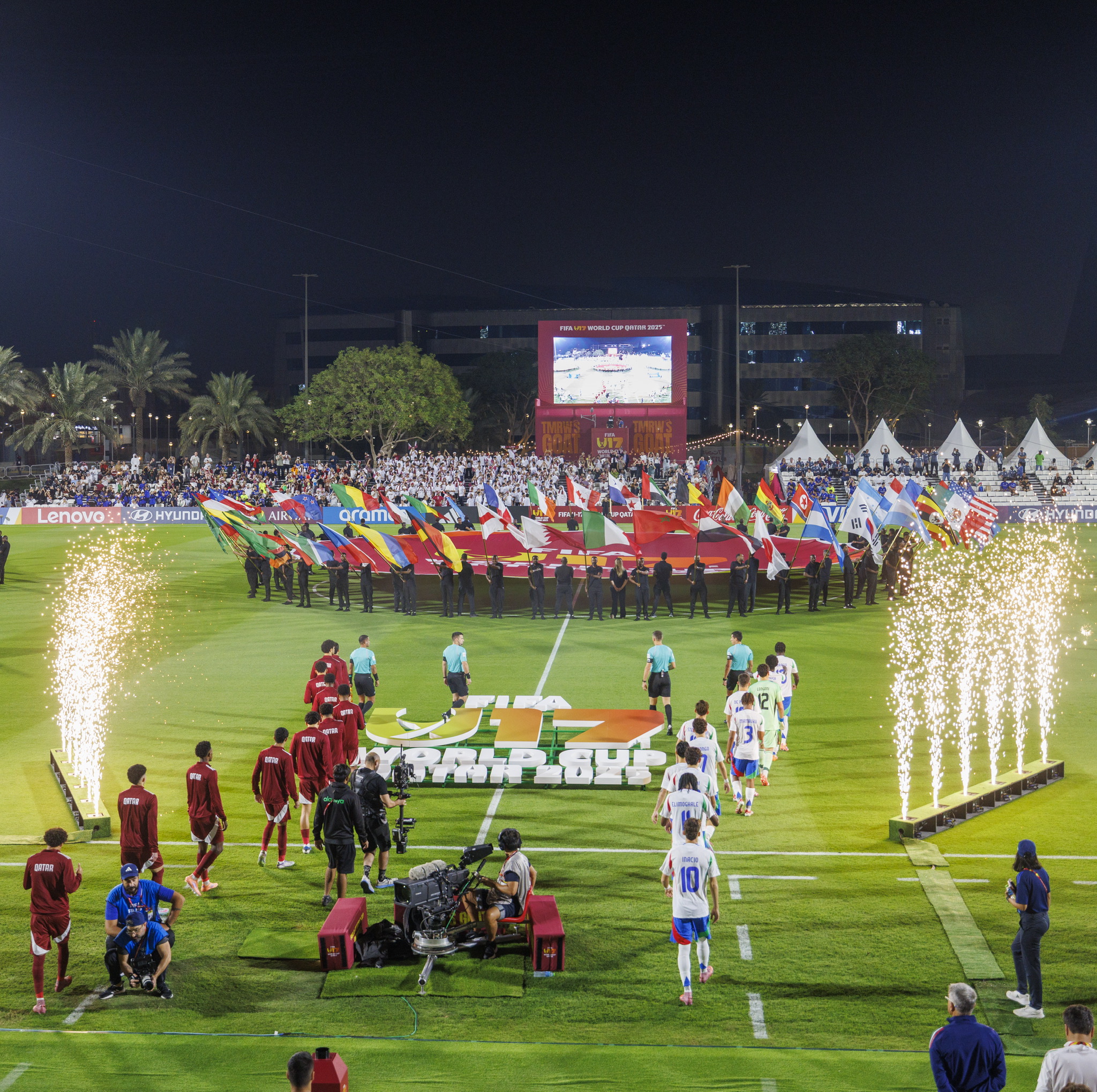 إفتتاح مبهر لأول أول نسخة من كأس العالم أقل من 17 سنة ب48 منتخبا