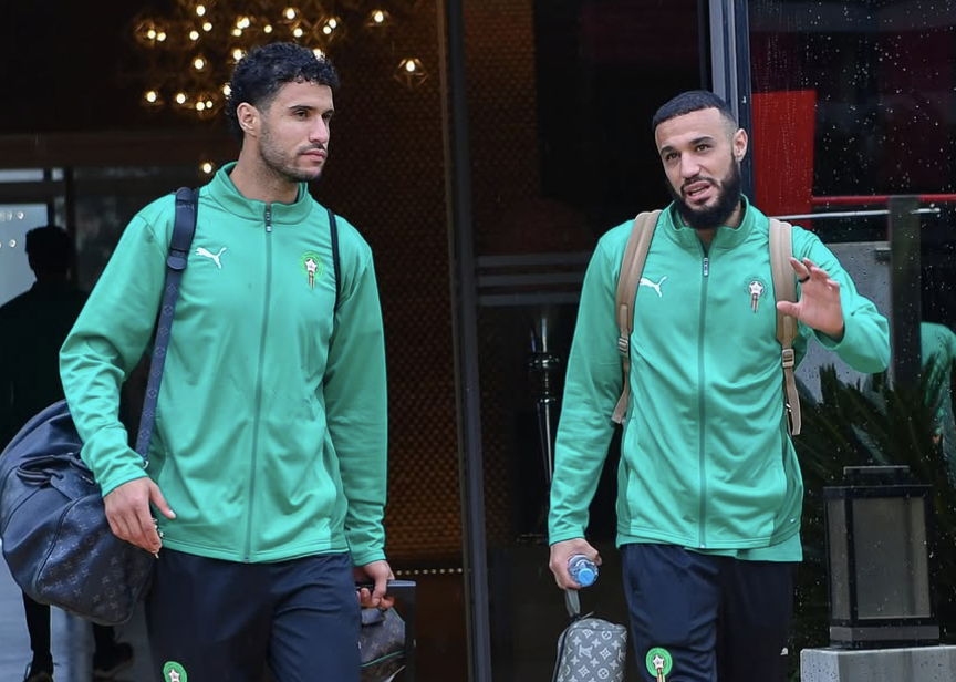 المنتخب الوطني غادر مركب محمد السادس