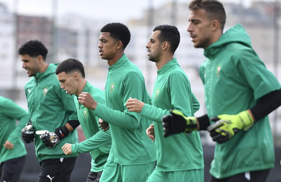 حصة تدريبية مفتوحة لأسود الأطلس