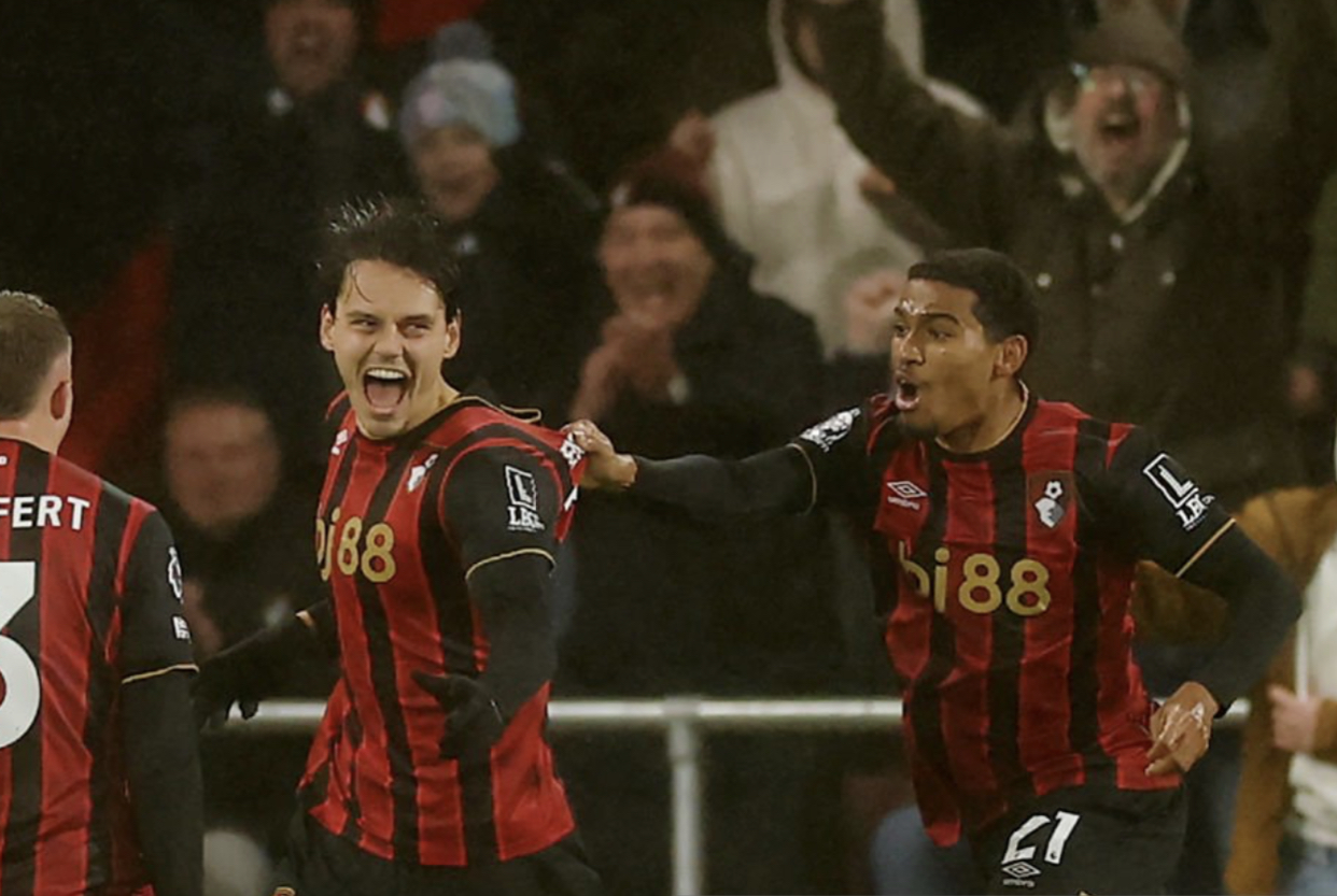 عدلي شارك في إنقاذ بورنموث من فخ الهزيمة