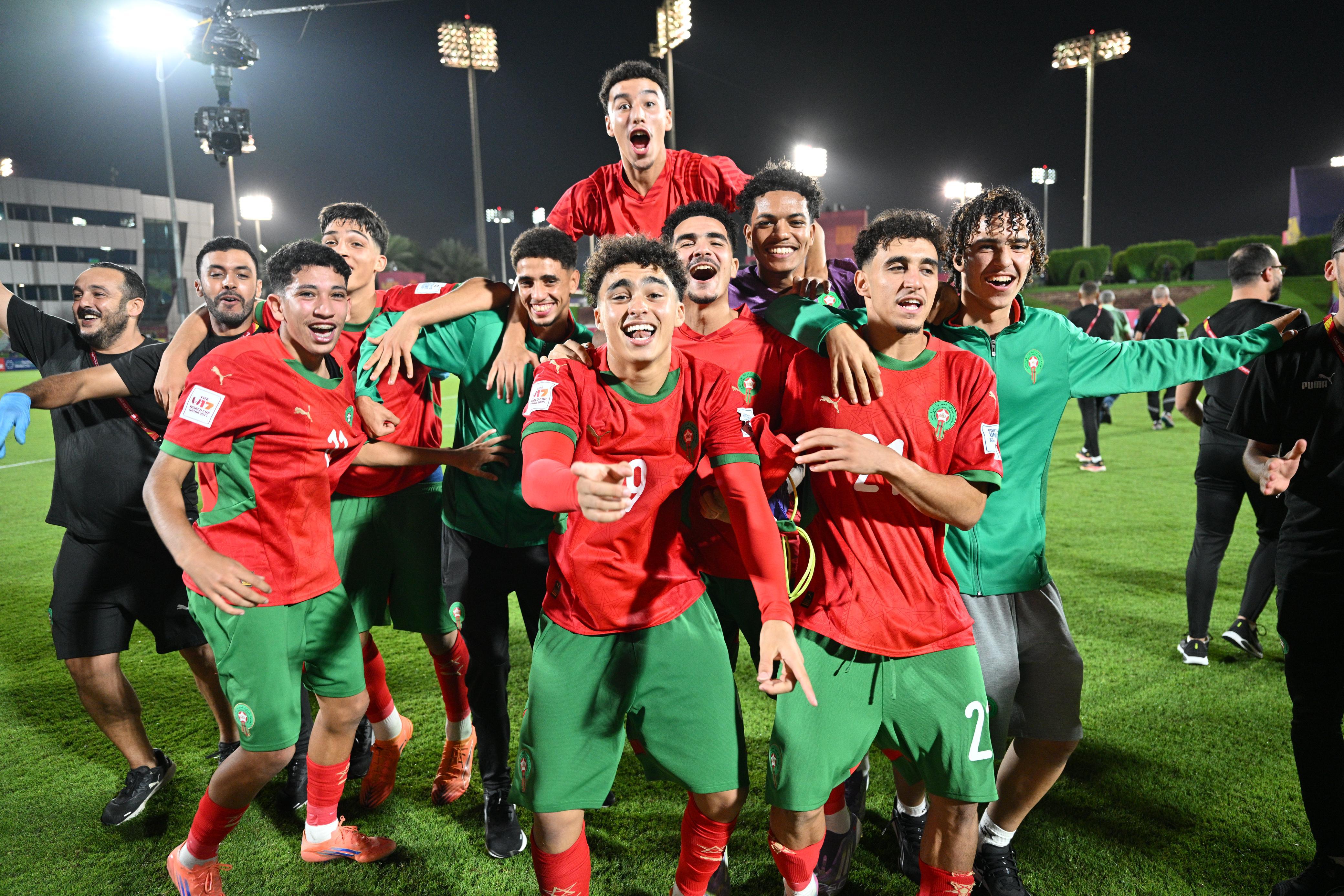 إحتفالات صاخبة بالدوحة بعد تأهل الأشبال على حساب مالي