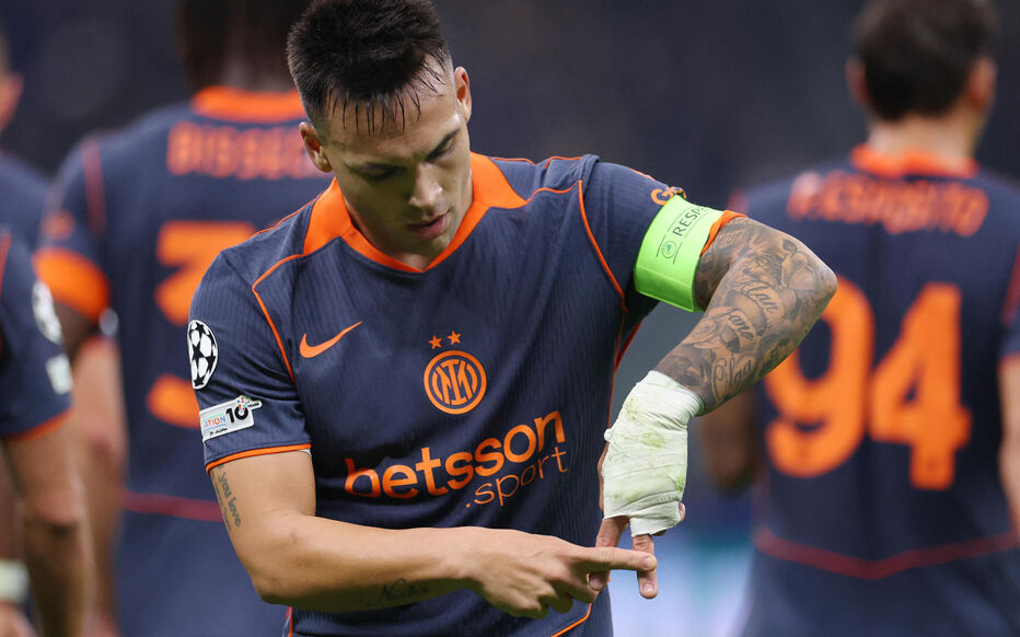 لاوتارو مارتينيز يهدي هدفه في العصبة لحكيمي