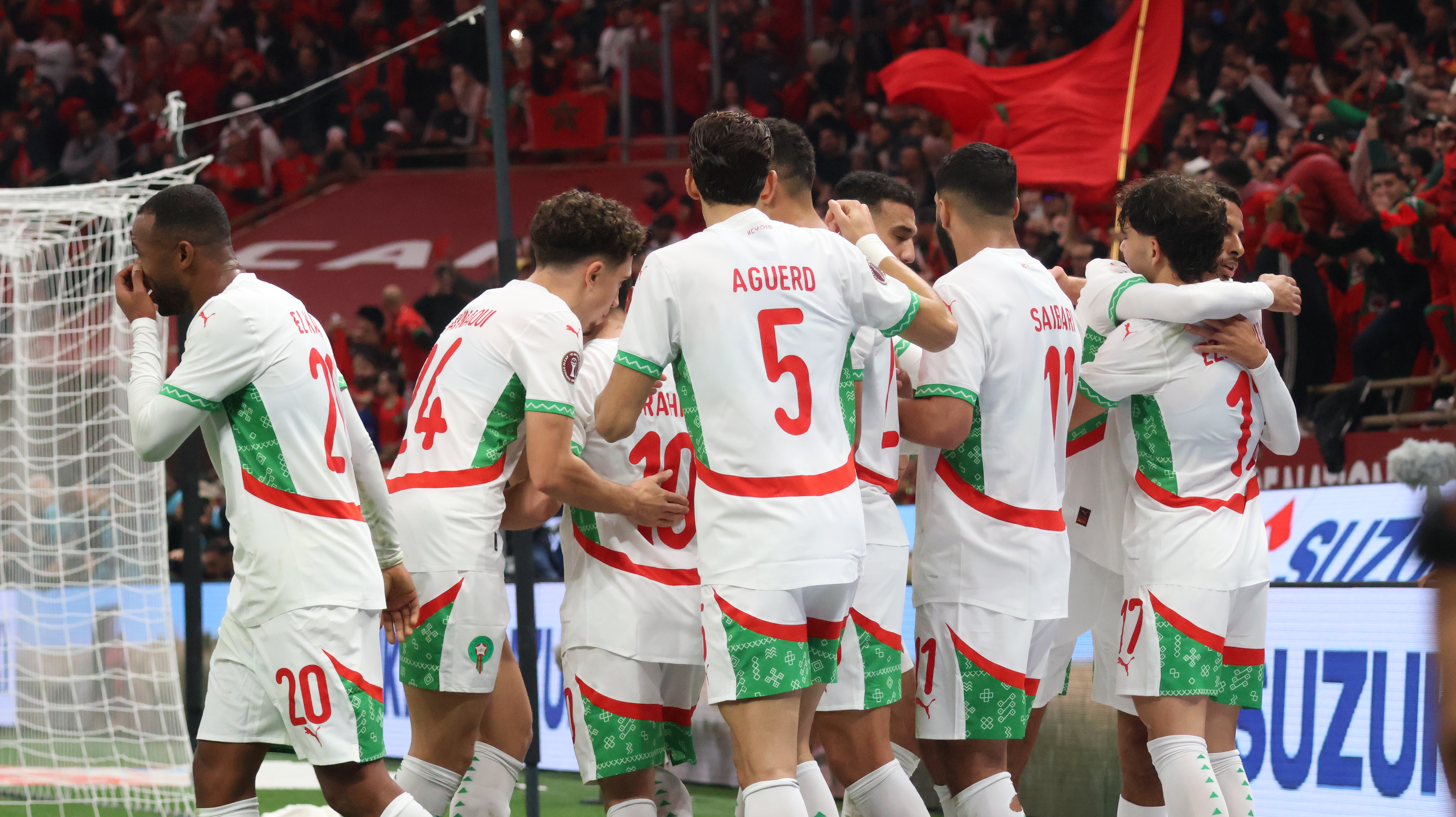 الأسود نفضوا الغبار وردوا الاعتبار والكعبي عالمي