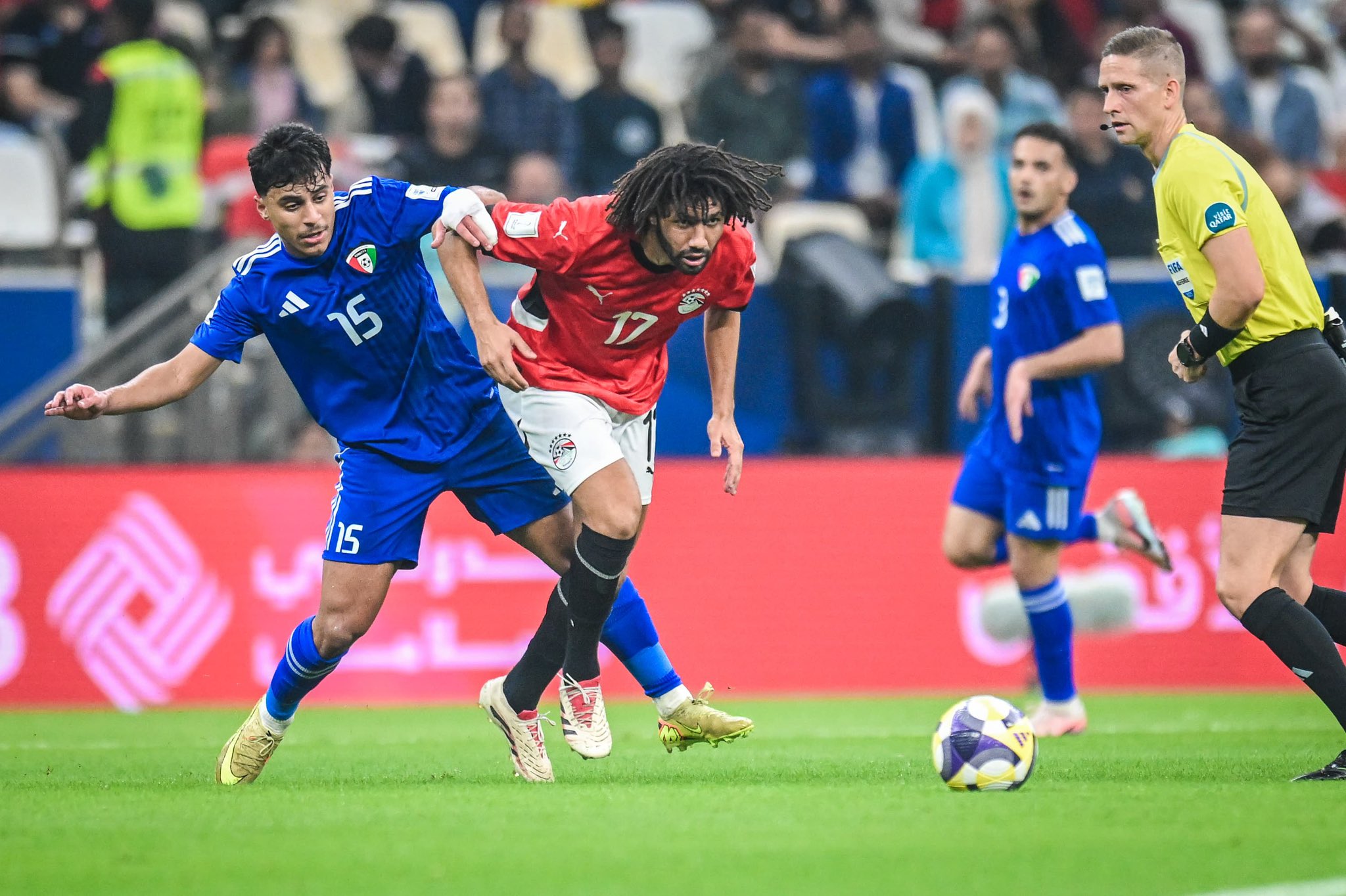 كأس العرب: إنذار مغربي مبكر ومصر تفلت من هزيمة أمام الكويت