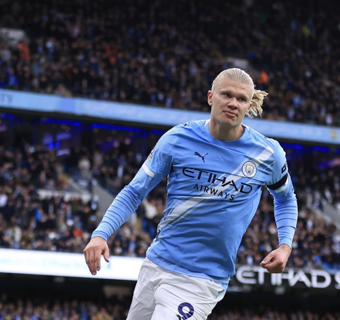 هالاند مهاحم مانشستر سيتي يصبح أسرع من سجل 100 هدف في البطولة