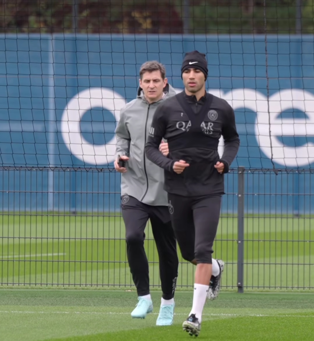 كأس أمم إفريقيا 2025: حكيمي يستأنف الجري في مركز تدريبات سان جرمان