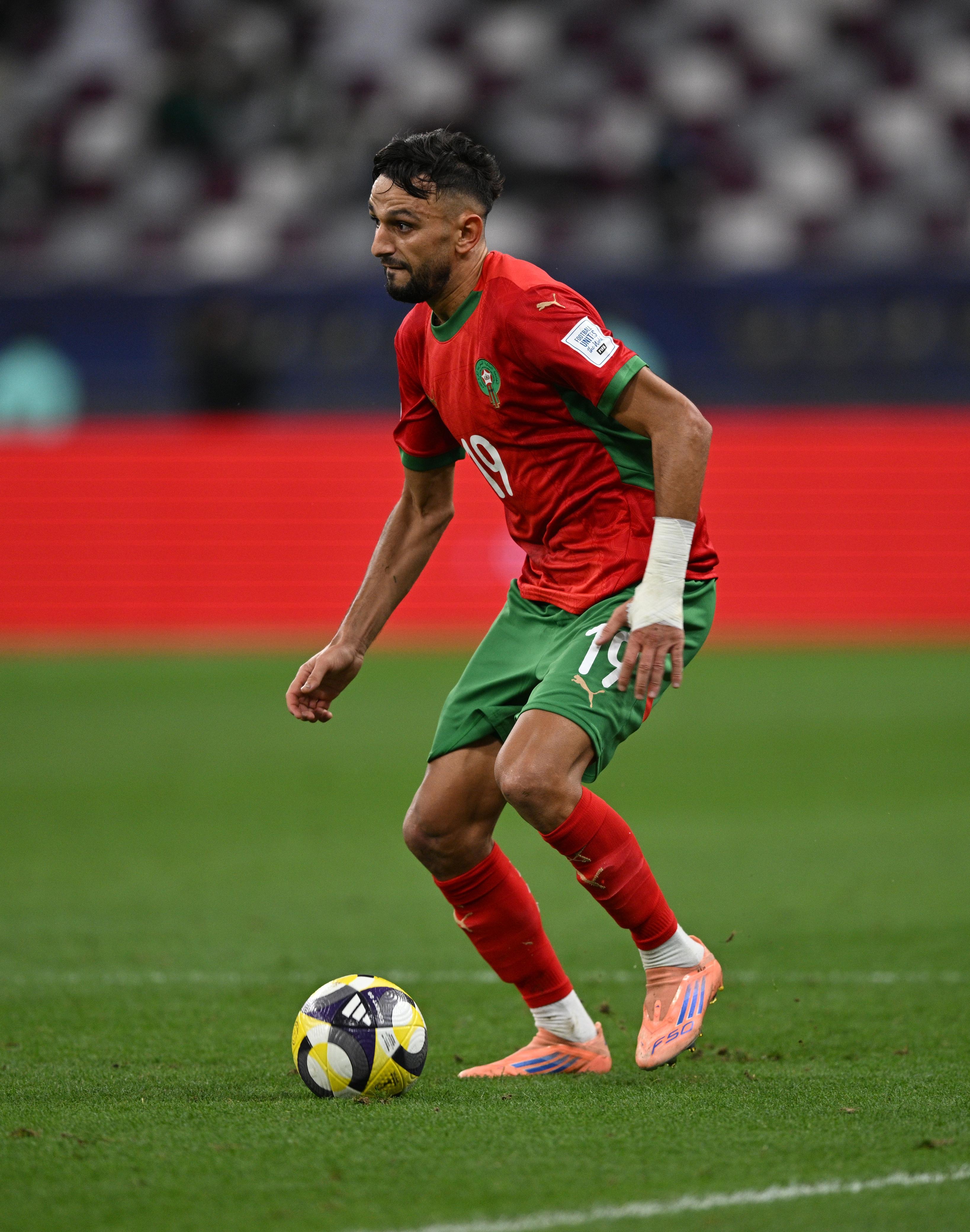 حمزة موساوي رجلا لمباراة المغرب والإمارات