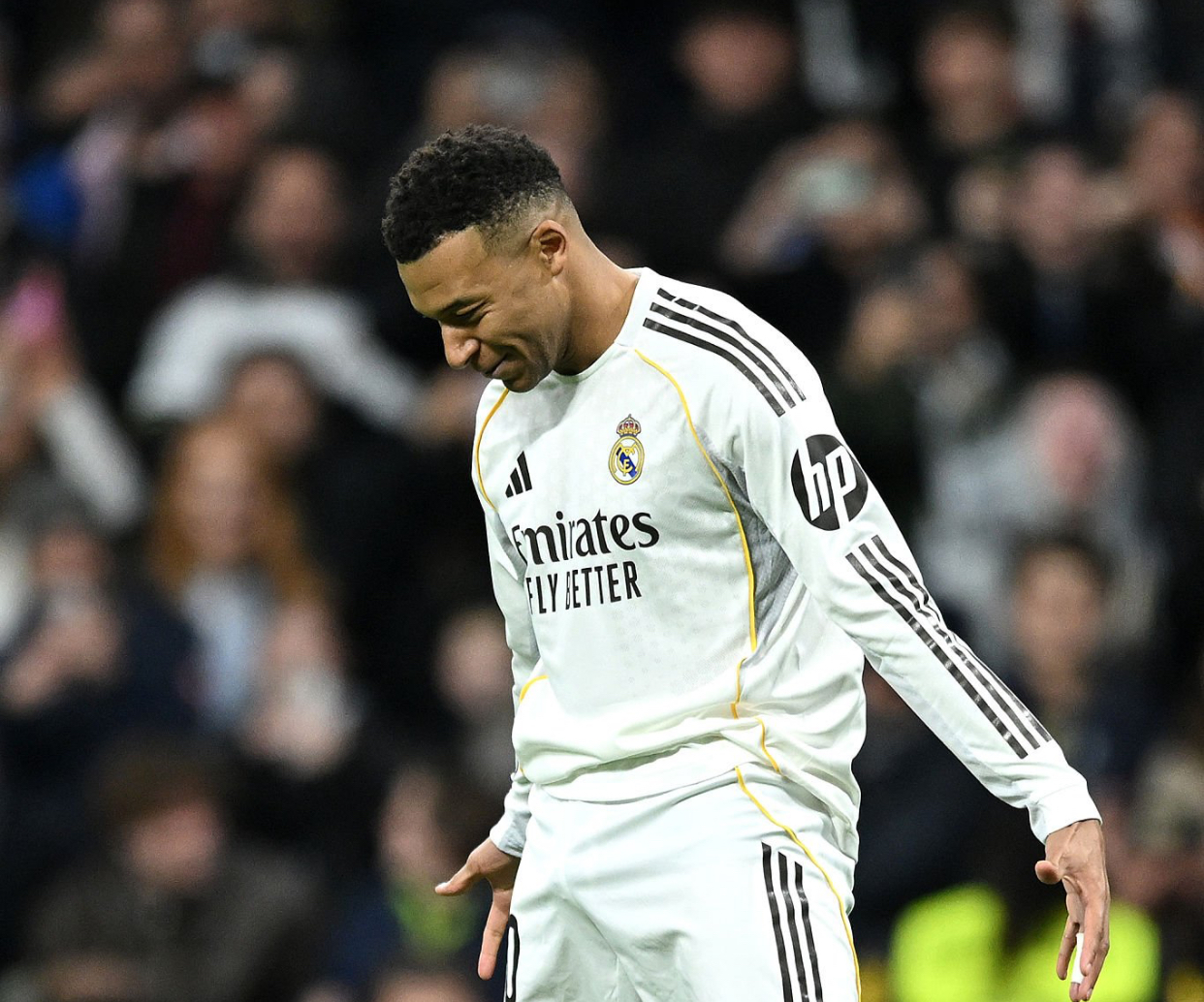 مبابي فخور بمعادلة رقم مثله الأعلى رونالدو بعدد الأهداف مع ريال في عام واحد