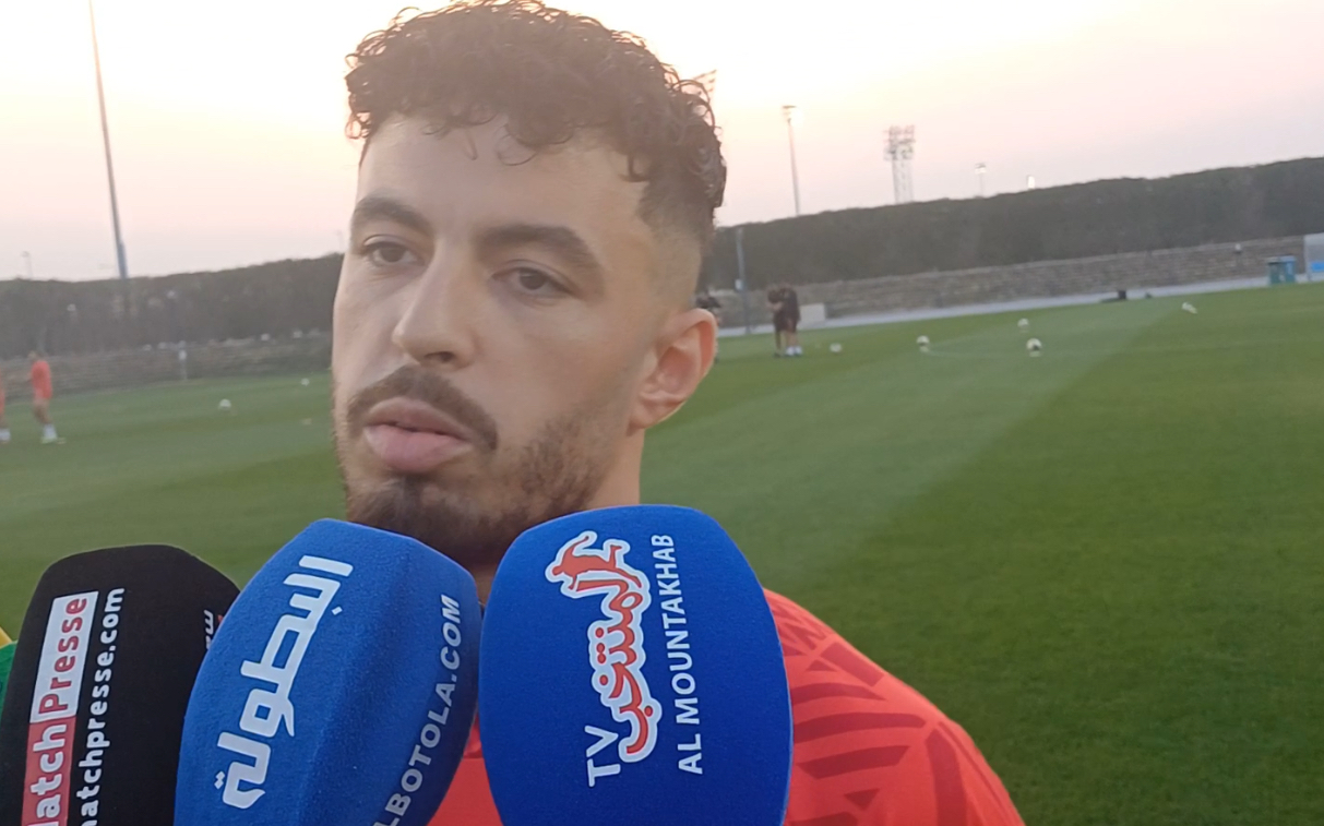 أمين زحزوح ل  المنتخب  : لانعرف شيئا إسمه الضغط