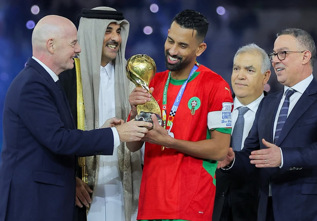 إنفانتينو يهنئ المغرب بعد تتويجه بطلا للعرب