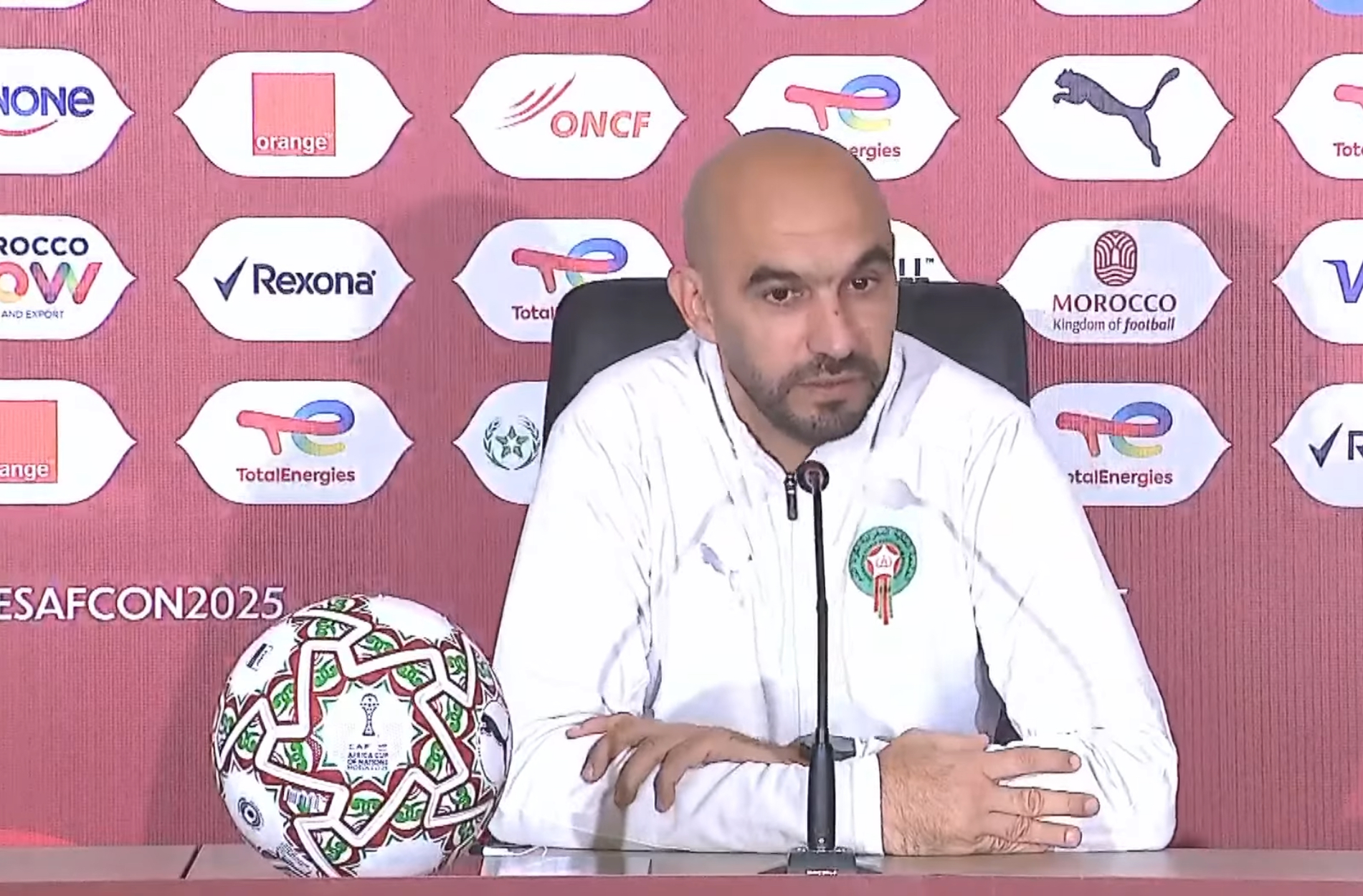 وليد الركراكي: سنواجه منتخب مالي الذي نعرفه جيدا والفوز سيؤهلنا مباشرة