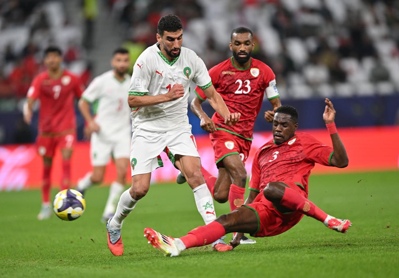 المنتخب المغربي يكتفي بالتعادل امام سلطنة عمان