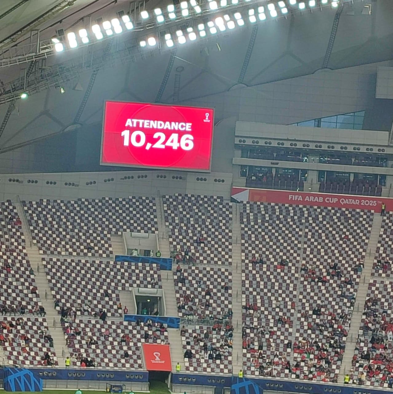 10246 مشجعا تابعوا مباراة المغرب وجزر القمر