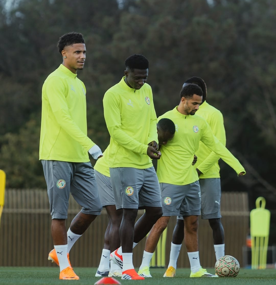 منتخب السينغال انهى تدريبه الأخير