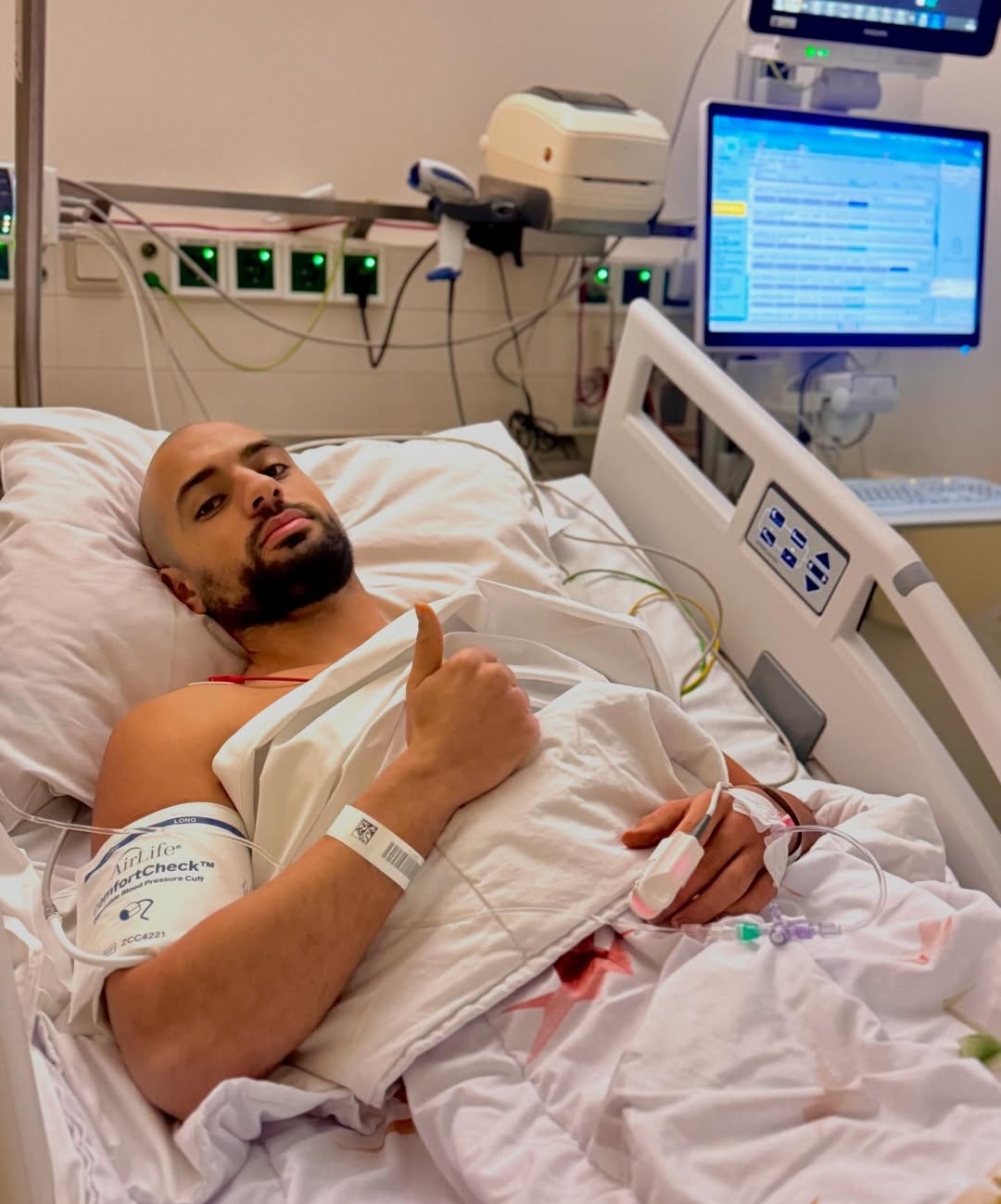 عملية جراحية ناجحة لأمرابط