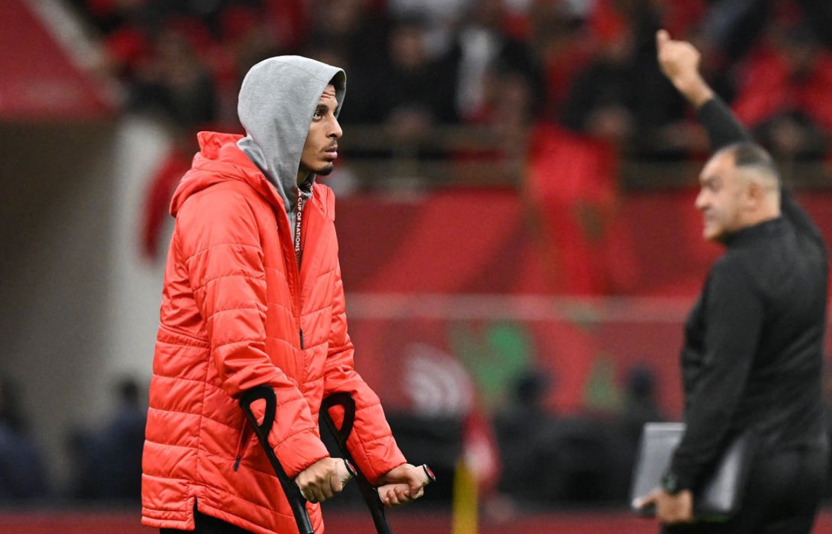 عز الدين أوناحي يخضع لبرنامج علاجي وتأهيلي خاص بعد إصابته