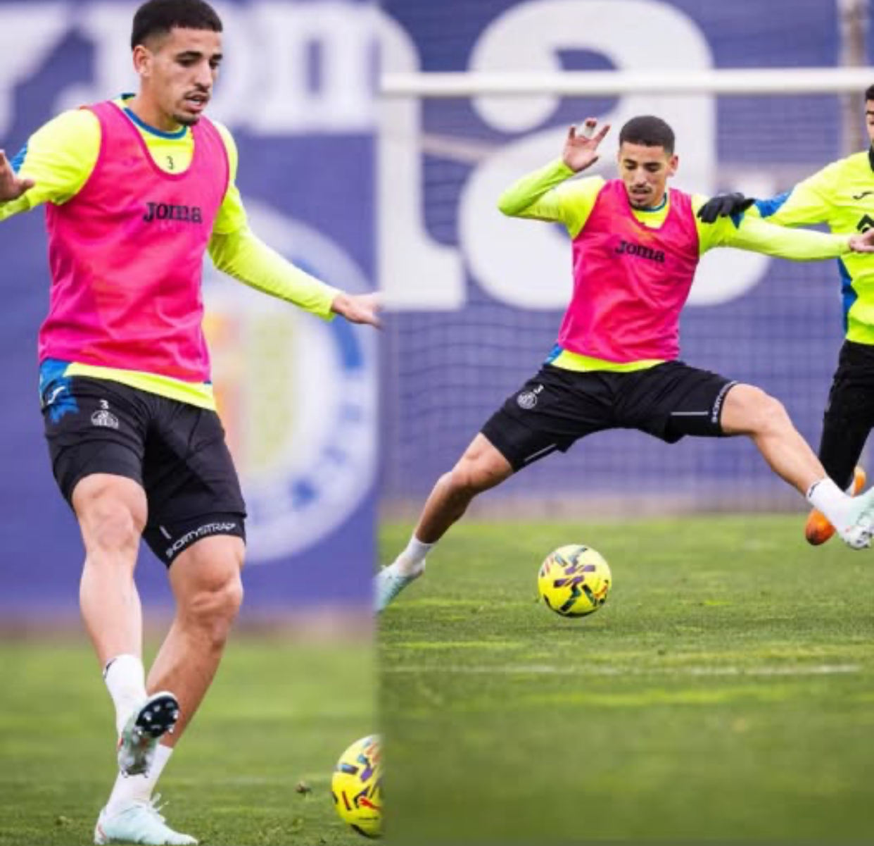 عبقار عاد الى التداريب بعد تعافيه من إصابة أوتار الركبة