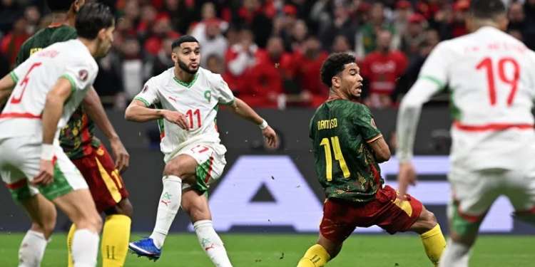 تقييم أداء وسط الأسود أمام الكاميرون