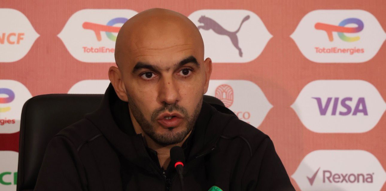 الركراكي:سنلعب ضد منافس يختلف عن الآخرين وبلوغنا نصف نهائي الكان يختلف عن المونديال