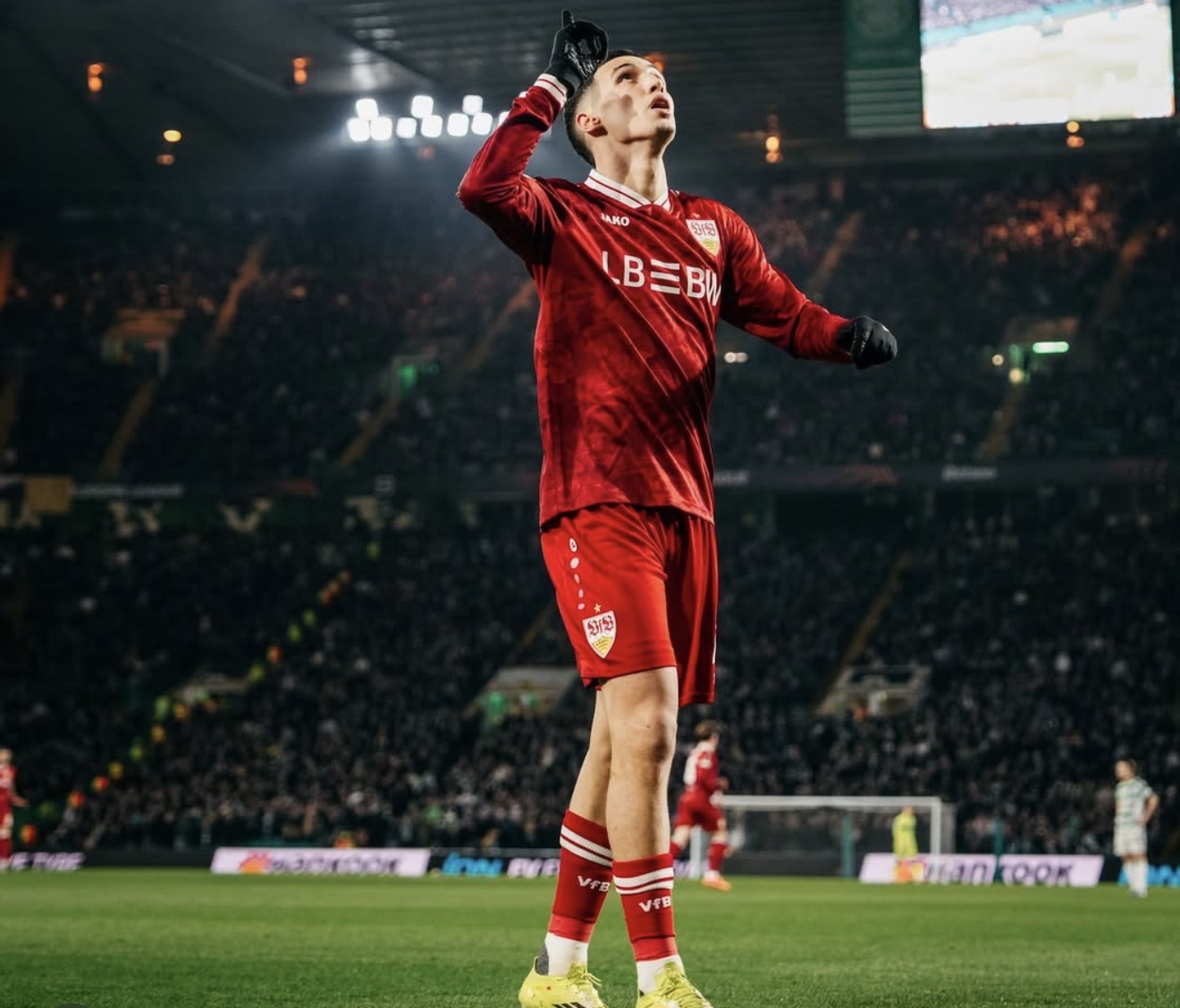 هدفان لبلال الخنوس وفوز عريض لشتوتغارت في اوروبا ليغ