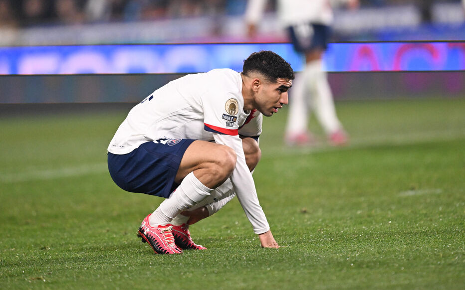 حكيمي يغيب عن كلاسيكو البطولة الفرنسية