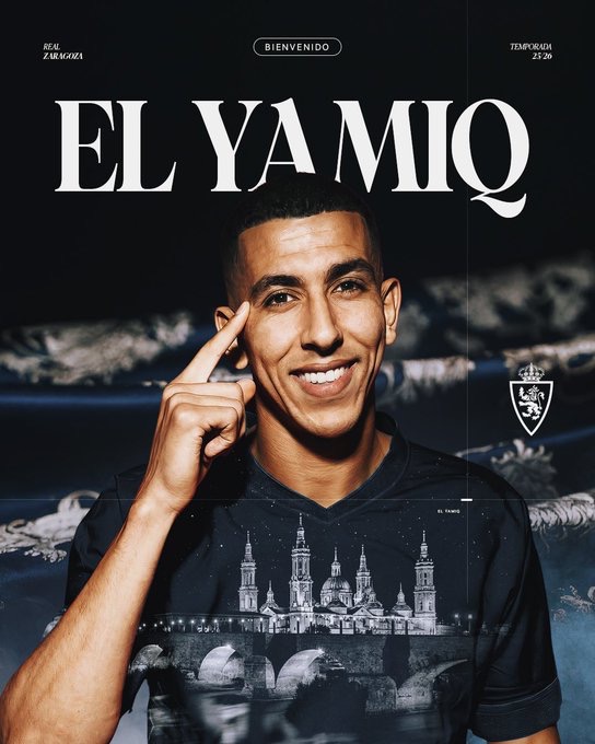 جواد اليميق يعود إلى سرقسطة الاسباني