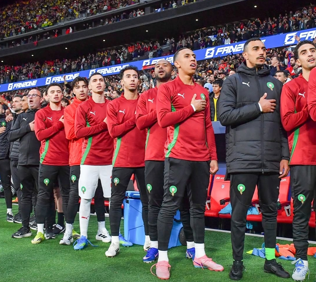 بعثة المنتخب الوطني غادرت مدريد نحو فرنسا لمواجهة الباراغواي