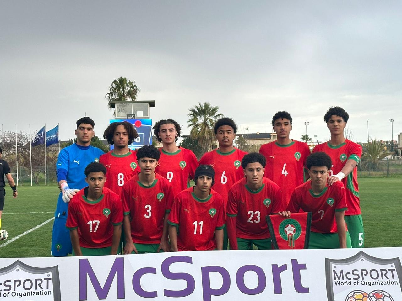 المنتخب الوطني لاقل من 16 سنة ينهزم امام النرويج