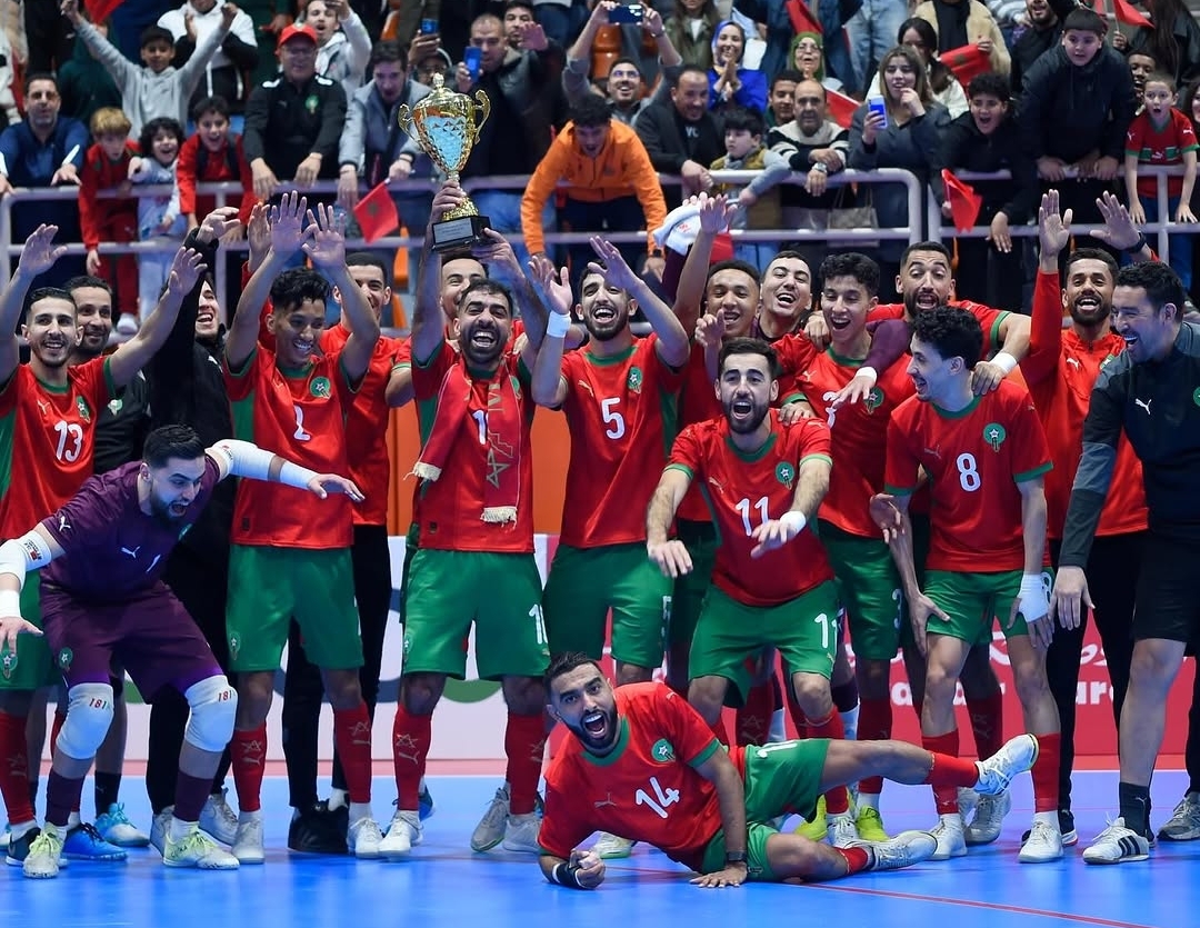 المنتخب المغربي للفوتسال يحتل المركز السادس عالمياً ويتصدر أفريقيا والعرب