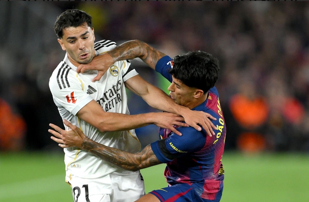 إبراهيم دياز يتألق وحيداً في وداع ريال مدريد للليغا أمام برشلونة
