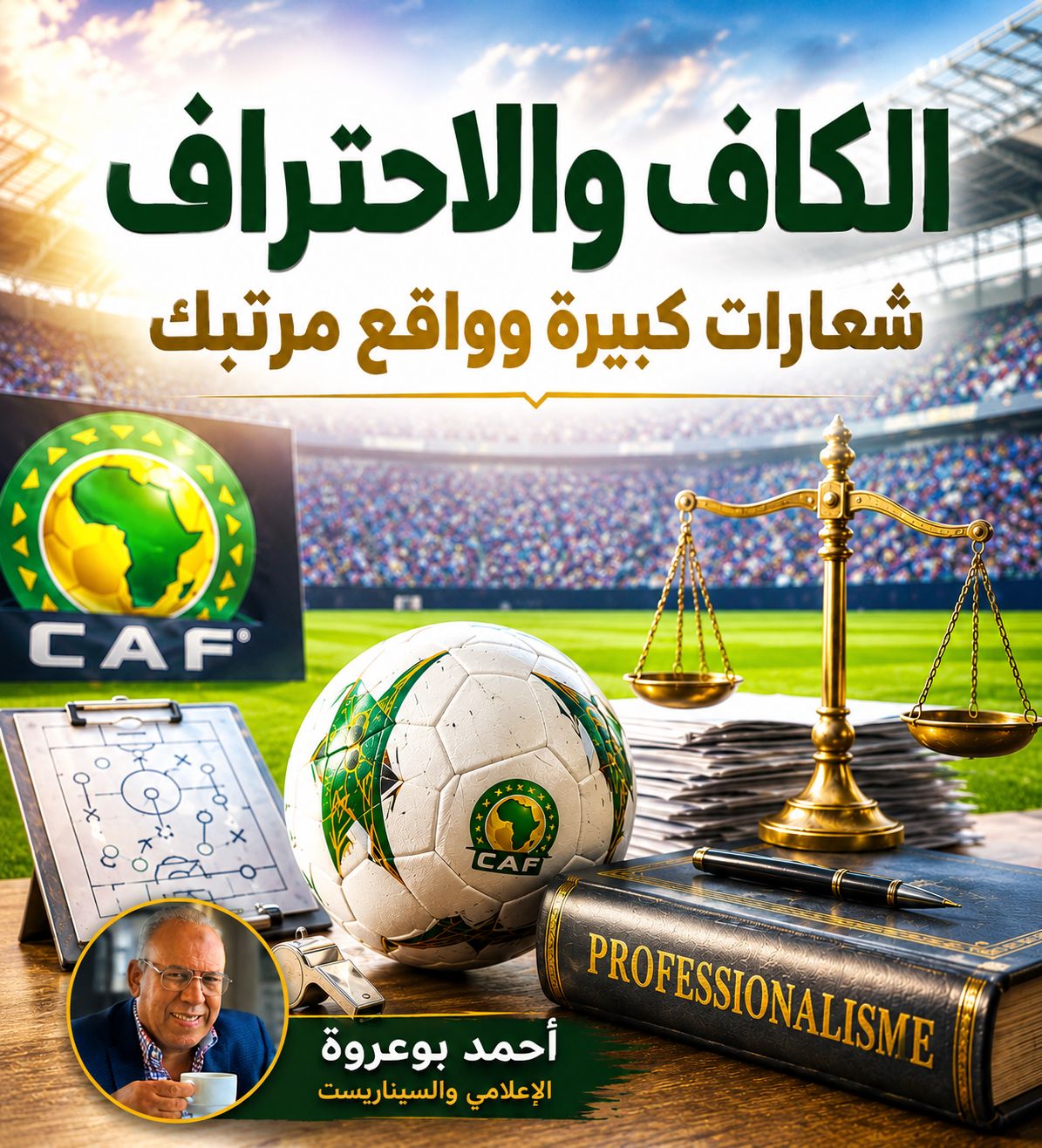 المنتخب: الإعلامي والسيناريست أحمد بوعروة
