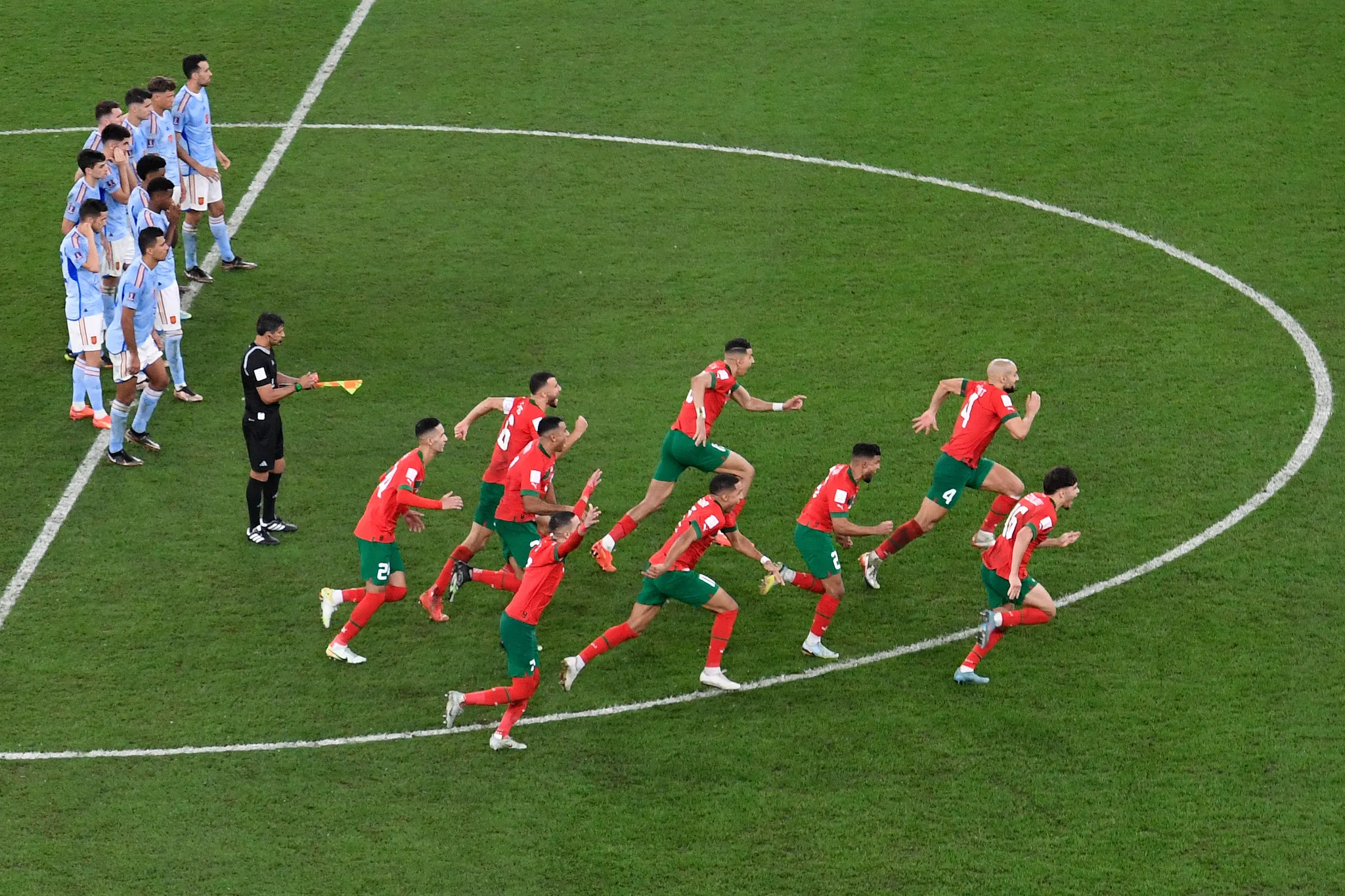 المغرب يتصدر العرب في تاريخ كأس العالم