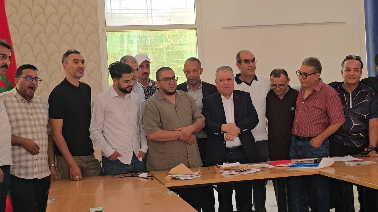 أشعري رئيسا جديدا للمندوبية الجهوية للجمعية المغربية للصحافة الرياضية لجهة سوس ماسة