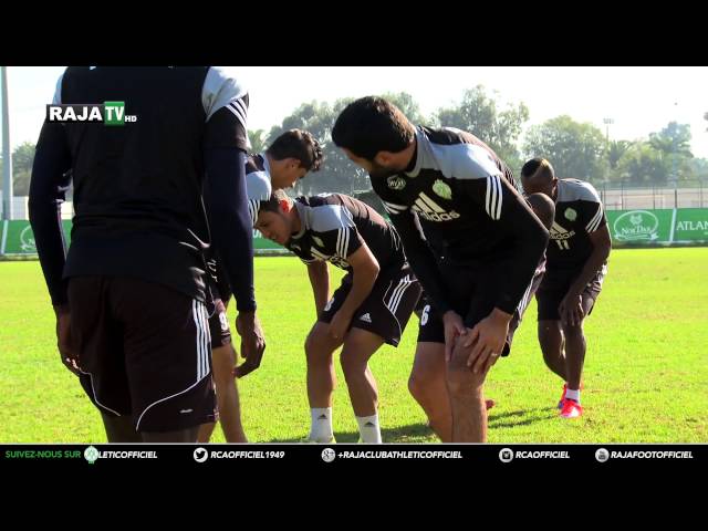 فيديو..الحصة التدريبية لفريق الرجاء اليوم