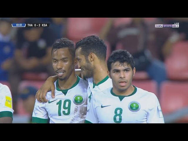 أهداف مباراة تايلاند 0-3 السعودية | تصفيات كأس العالم 2018