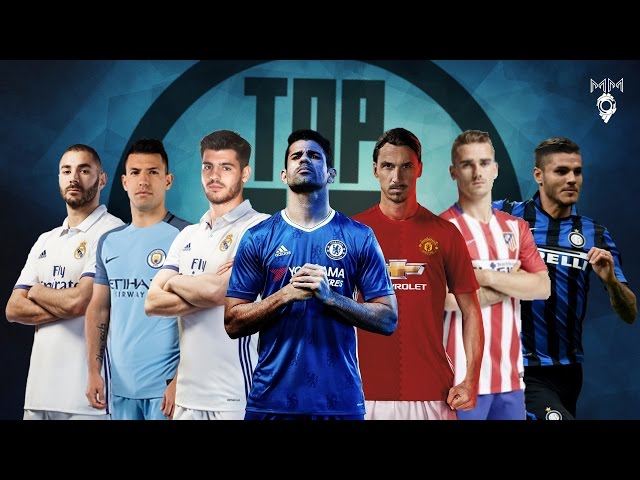 Top 10 Strikers in Football 2017