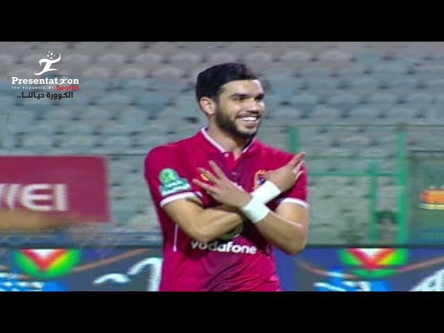 الهدف الأول لـ الأهلي امام النصر   وليد ازارو  