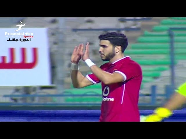 الهدف الثاني لـ الأهلي امام النصر   وليد ازارو  