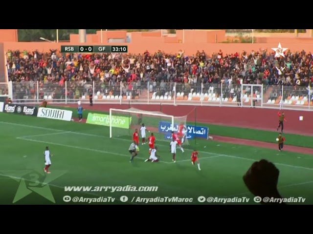 نهضة بركان 1-0 جينيراسيون فوت هدف محمد عزيز - كأس الكاف -