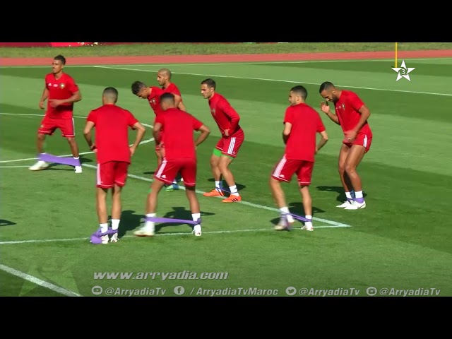 المنتخب الوطني المغربي يواصل تحضيراته لمواجهة البرتغال