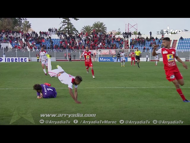 الوداد البيضاوي 3-1 الكوكب المراكشي هدف يحيى جبران