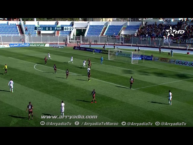 الدفاع الحسني الجديدي 1-0 الجيش الملكي هدف عادل الحسناوي