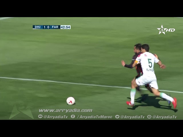 الدفاع الحسني الجديدي 1-1 الجيش الملكي هدف المهدي برحمة